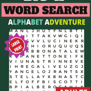 Big A alphabet Adventure Word Search