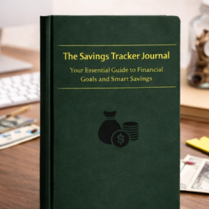 The Savings Tracker Journal: Your Essential Guide to Financial Goals and Smart Savings