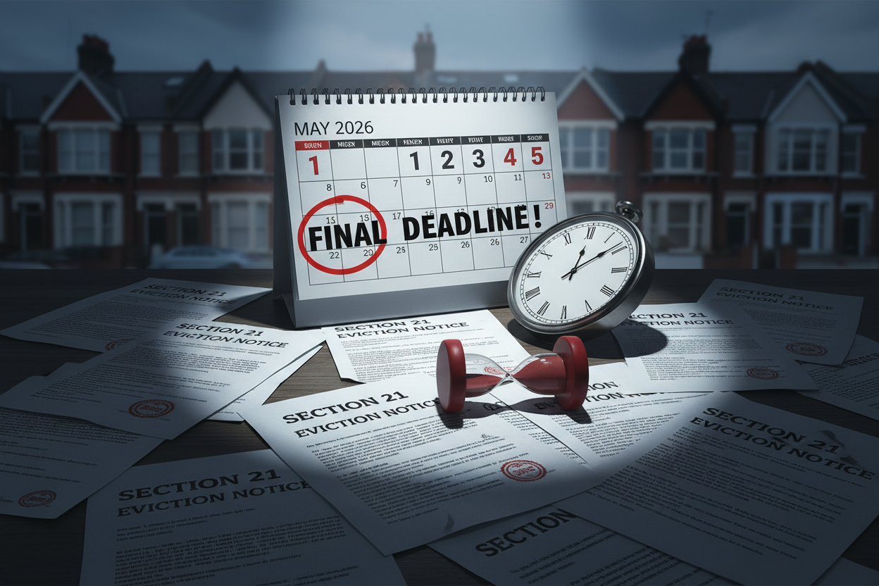 Landlords in England rushing to issue section 21 before may